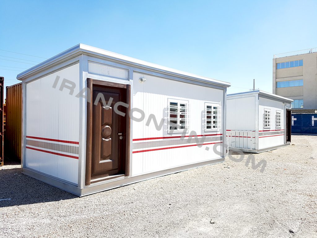irancontin modular office conex box 3×6 Iran Modular & Prefabricated Building Construction