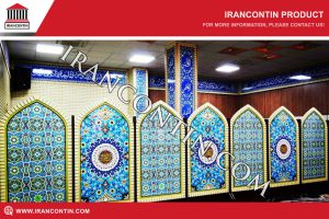 دکوراسیون داخلی مسجد پیش ساخته ایران کانتین